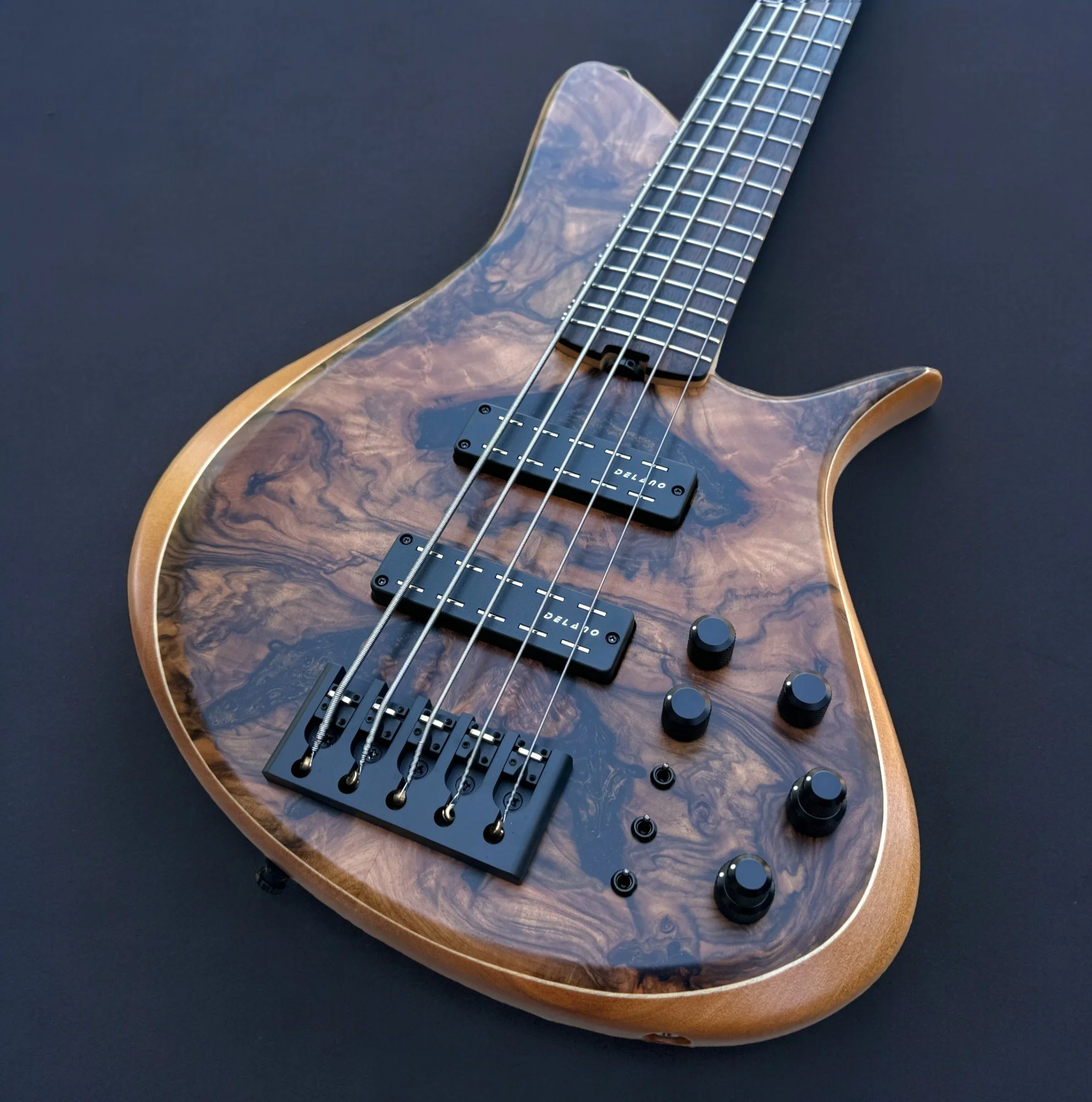 Meridian Horizon 5 Single Cut - Bahai Walnut — The Bass Spot